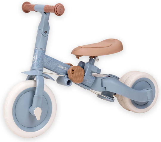 Little Dutch Safari Dreams Convertible with Parental Handle 4 in 1 for Ages 1-3 Blue