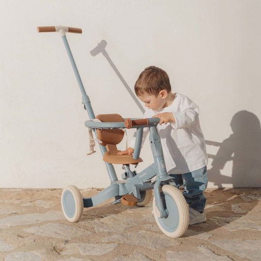 Little Dutch Safari Dreams Convertible with Parental Handle 4 in 1 for Ages 1-3 Blue