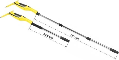 SGTT Aspirator Pentru Ferestre Cu Baterie 3.7V Negru