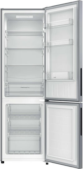 Candy Frigider-congelator 262l Î176xL55xA54cm Inox City Combi