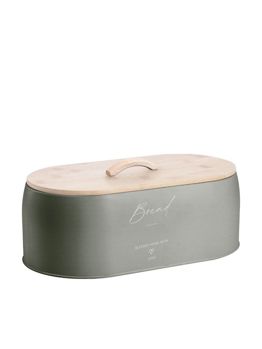Ankor Brotkasten mit Deckel Metallisch Braune