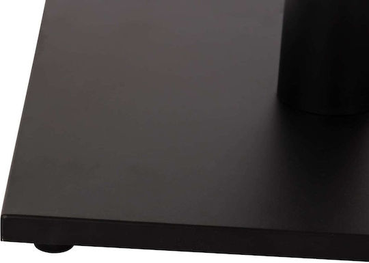 Bază Masă Aluminiu Negru Mat 46x46x72cm