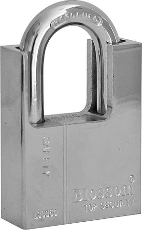 SGTT Steel Padlock Brass with Fingerprint 60mm