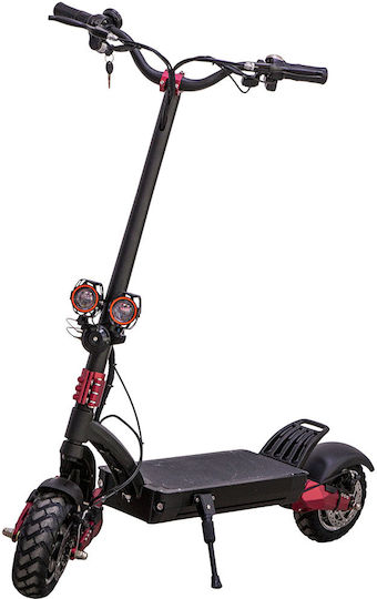 Dual24 Electric Scooter with 97km/h Max Speed and 100km Range in Black Colour