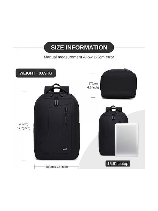 Miss Lulu Backpack Μαύρο