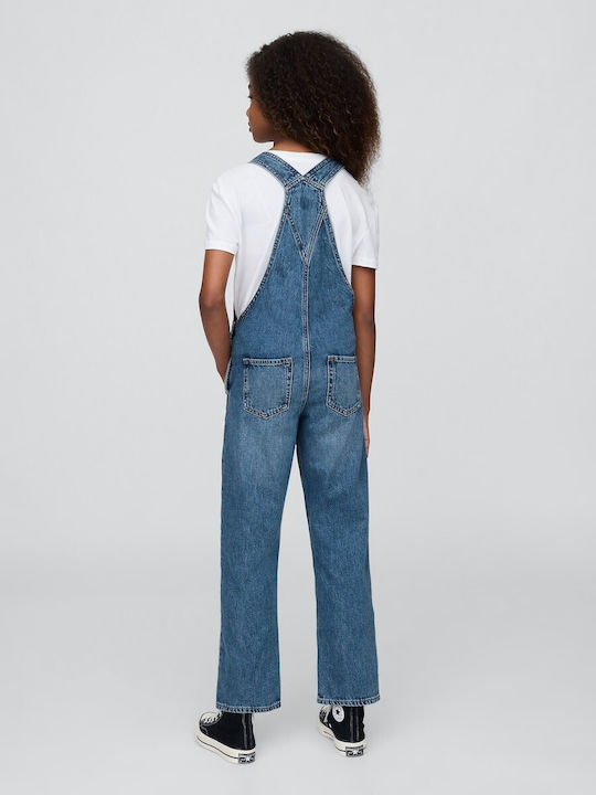 Детски Деним Гащеризон Medium Wash Loose