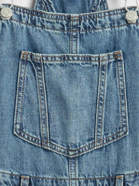 Детски Деним Гащеризон Medium Wash Loose