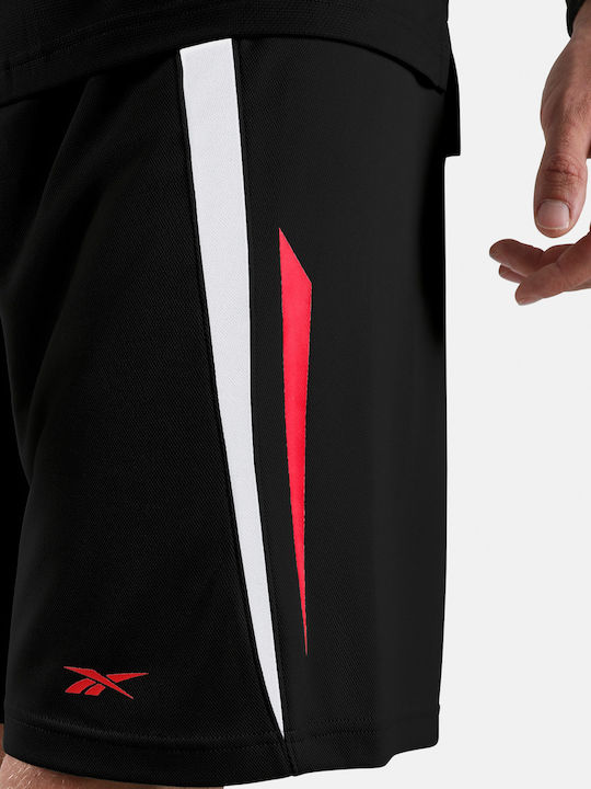 Pantaloni Scurți Sport Bărbați Negri