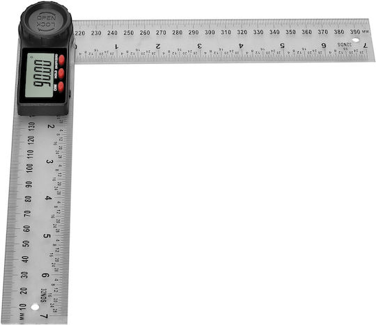 SGTT Regulă Digitală De Unghiuri Pentru Tâmplari Din Oțel Lungime 20 Cm