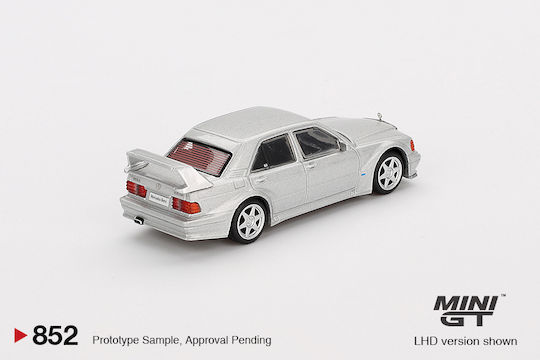 Mercedes-benz 190e 2.5-16 Evolution Ii Astral Silver 1:64 Mini Gt Mgt00852 Model Car