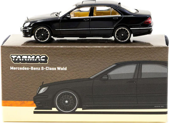 Mercedes S-Klasse Wald Schwarz Maßstab 1:64 Tarmac Works Spielzeugauto Modell