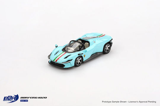 Ferrari Daytona Sp3 Light Blue 2024 Car Model 1:64 Bbr Bbrfer64020