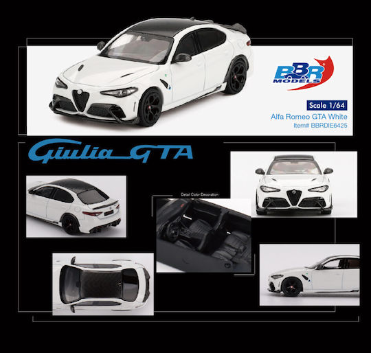 Alfa Romeo Giulia Gtam 2021 Car Model 1:64 Bbr Bbrdie6426