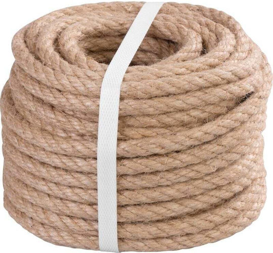 Twisted Jute Rope Garden Decor 5 Mm Thickness 20 M Length