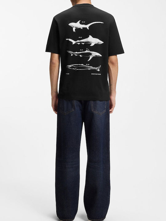T-shirt Μαύρη
