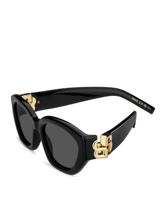Boss Unisex Sunglasses With Black Horn-Rimmed Frame Boss 1937/S 807/IR
