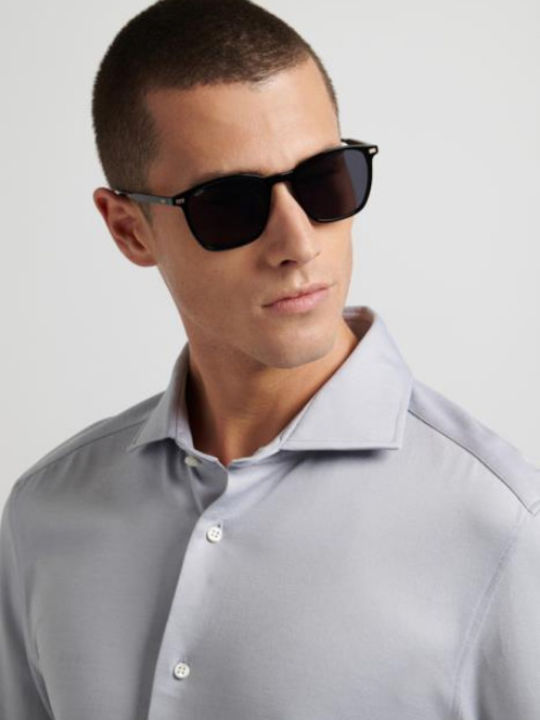Boss Unisex Γυαλιά Ηλίου με Μαύρο Κοκκάλινο Σκελετό