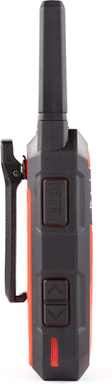 DynaScan Robuster CB- und Zwei-Wege-Funkgerät PMR mit Monochrom-Display in Orange