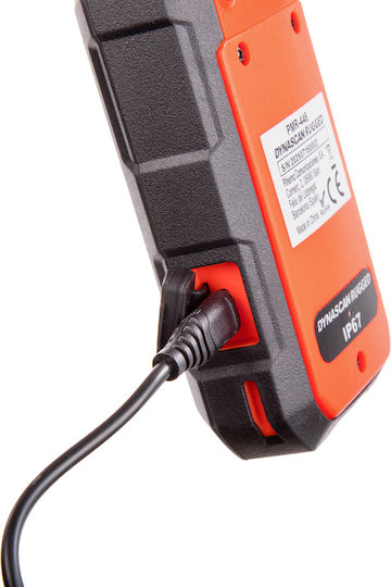 DynaScan Robuster CB- und Zwei-Wege-Funkgerät PMR mit Monochrom-Display in Orange