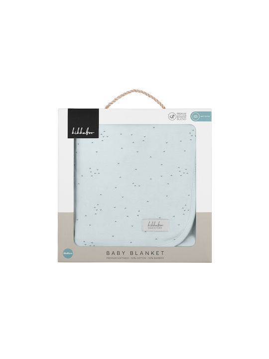 Kikka Boo Kikka Boo Baby Blanket for Nursery Swaddling Friends Bamboo Blue 85x85cm