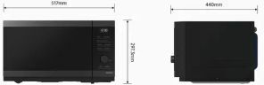 Samsung Φούρνος Μικροκυμάτων με Grill 32lt Μαύρος