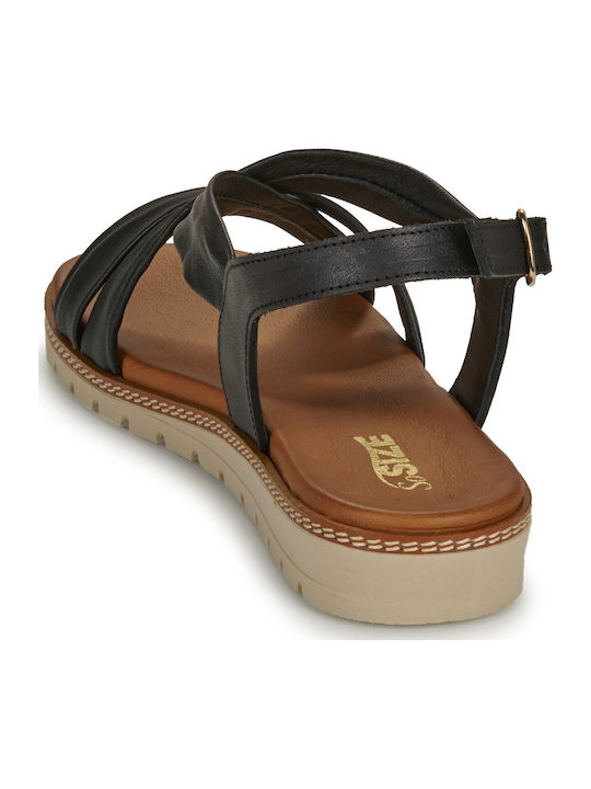 Maryssa Herrensandalen in Schwarz Farbe