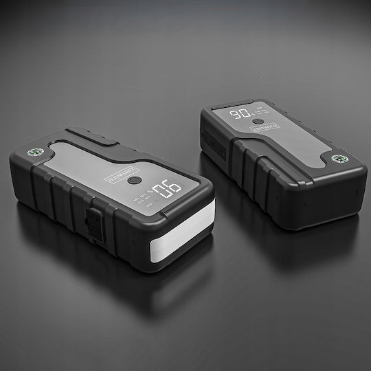 Zenwire CY16 Преносим Стартер за Батерия за Кола и Мотоциклет 6400mAh с Захранваща Банка USB Стъкла 12V