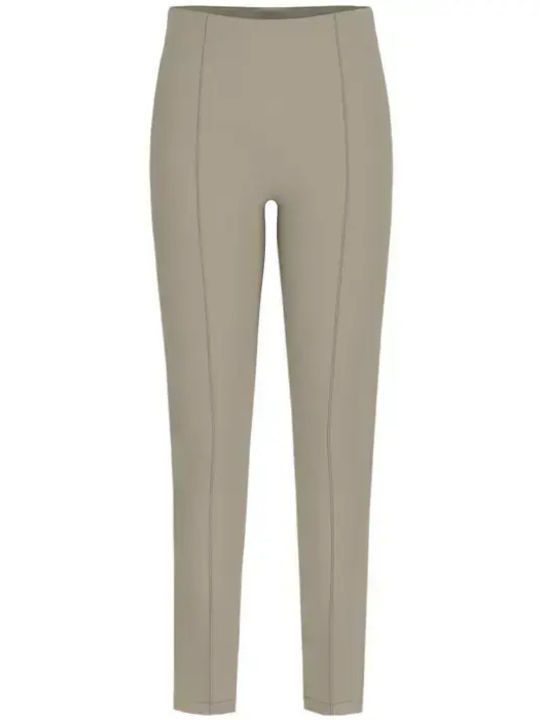 Women's Fabric Trousers Beige
