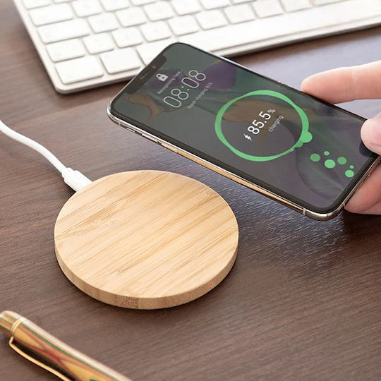 SGTT Ασύρματος Φορτιστής (Qi Pad) Καφέ