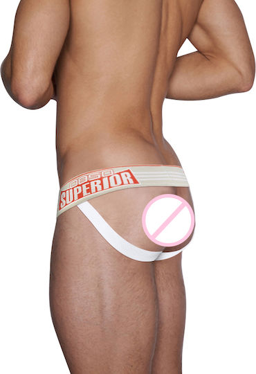Kinksters Мъжко Есώρουχο Jockstrap Бяло