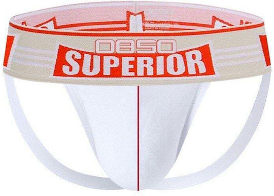 Kinksters Мъжко Есώρουχο Jockstrap Бяло