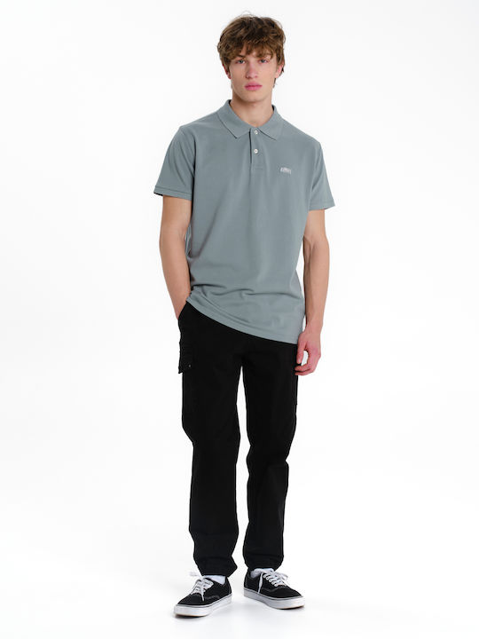 Polo Kurzarm Herrenbluse Grün