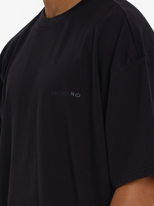 T-shirt Μαύρο