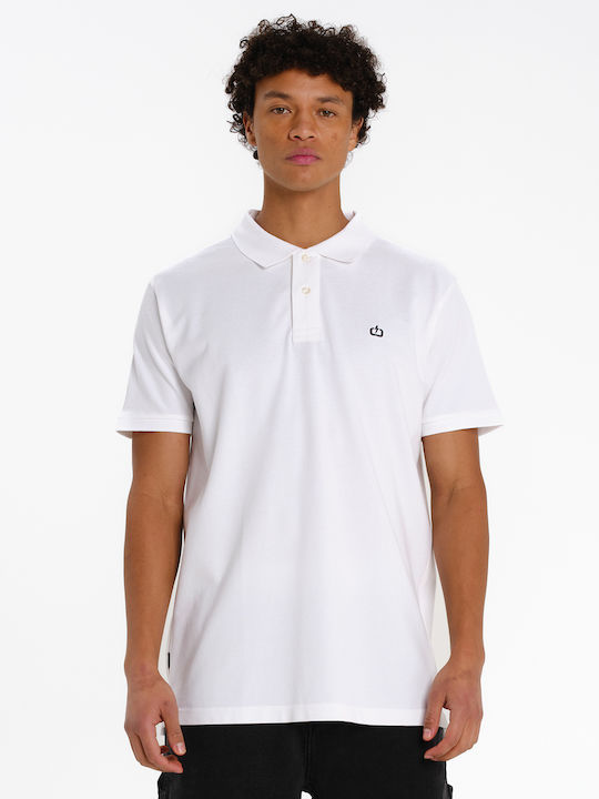 Polo Short Sleeve White Blouse