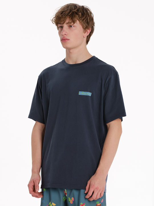 T-shirt Navy Μπλε