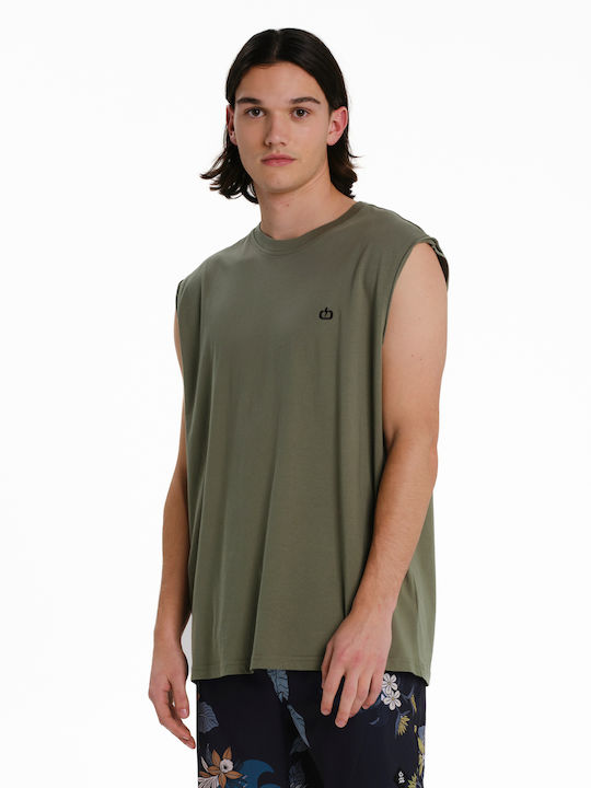Herrenblusen Kurzarm T-Shirts Grün