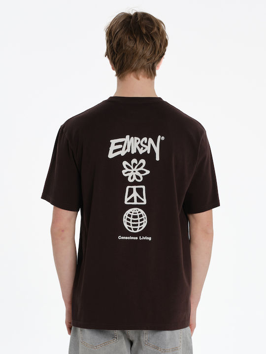 T-shirt COFFEE BROWN