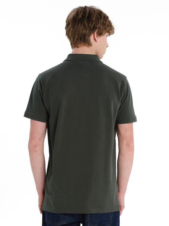 Polo T-shirt Χακί