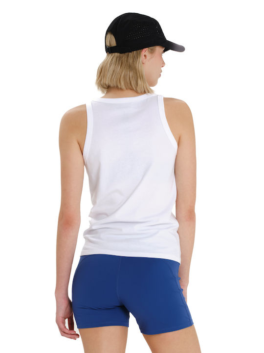 Women's Summer Cotton Sleeveless White Blouse