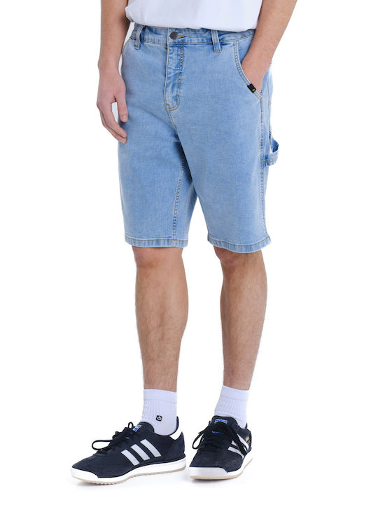 Men's Denim Shorts Light Blue