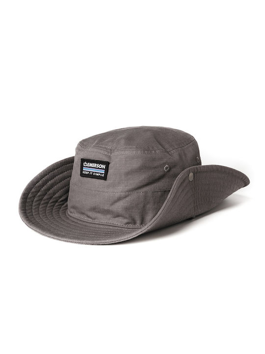 Emerson Fabric Men's Hat Safari Style Gray