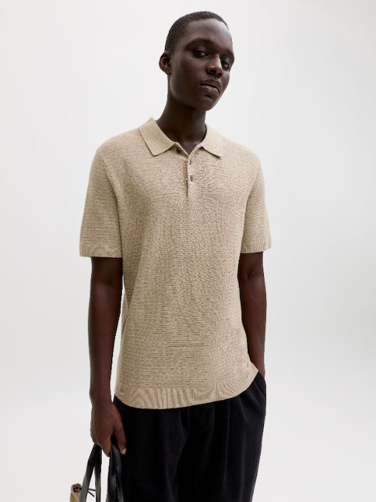 Jack & Jones Поло Мъжка Тениска Жълта