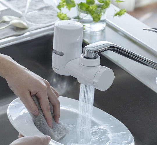 Cleansui Rayon Faucet Water Filter Activated Carbon Hollow Fiber Membranes 0.1 μm