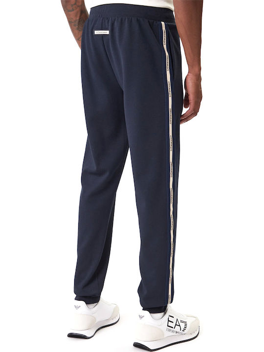Emporio Armani Jogger Trousers Beige-Blue