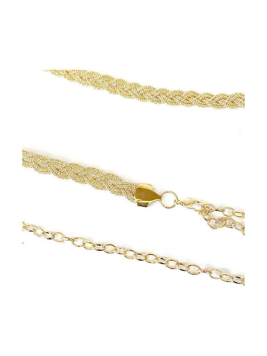 Damen Gürtel Kette Gold