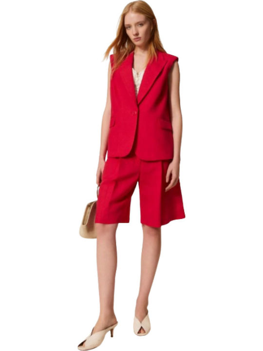 Twinset Γυναικείο Σακάκι Magenta