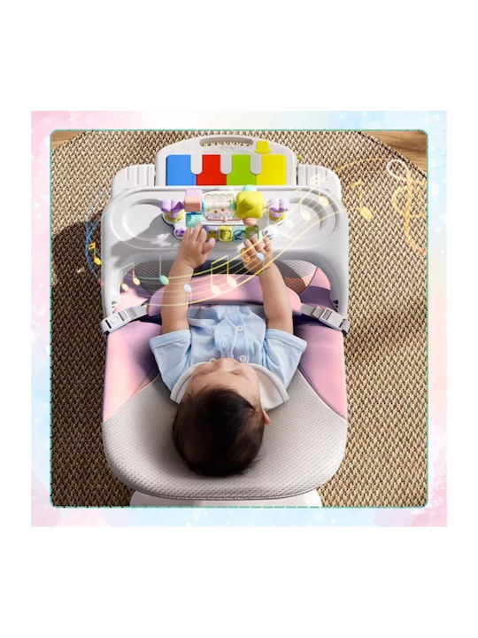 NICEkids Relax Electric pentru Bebeluși cu Muzică Roz pentru Copil până la 9kg