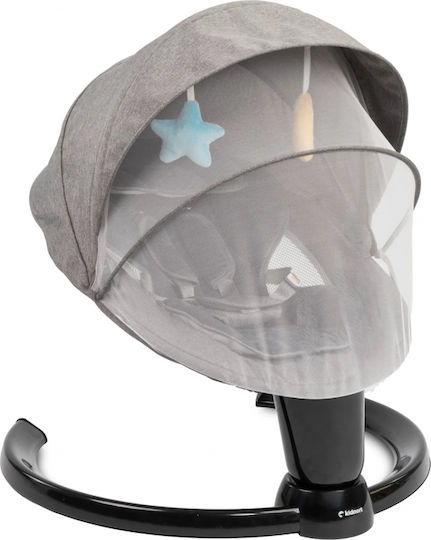 Kidnort Electric Baby Relax with Music Gray for Child up to 9kg
