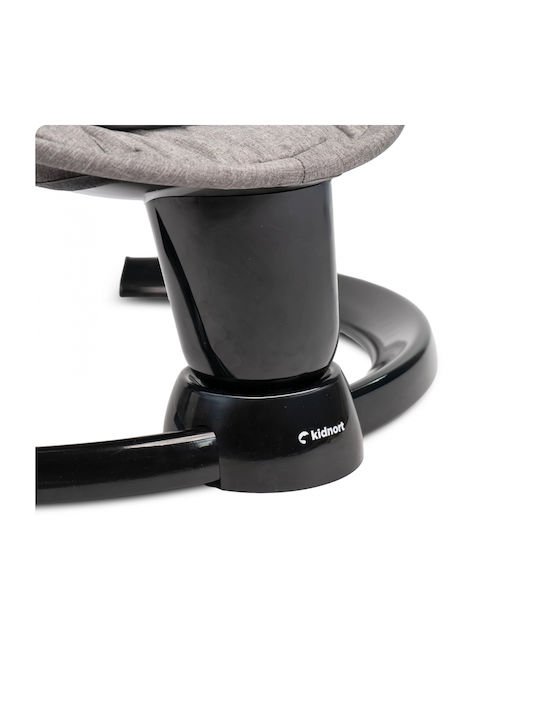Kidnort Relax Electric pentru Bebeluși cu Muzică Gri pentru Copil până la 9kg