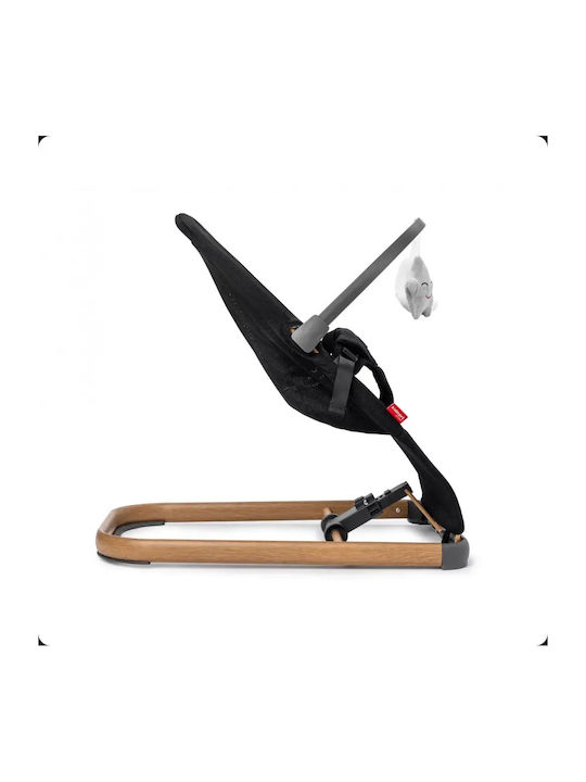 Kidnort Balansoar Bebeluși Negru pentru Copil până la 9kg